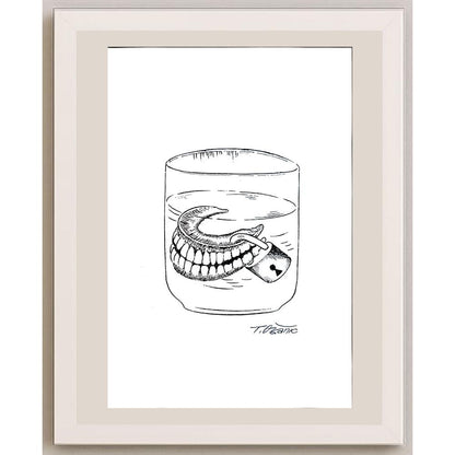 Tomislav Ozanic 29x21cm Orijinal Karikatür BOD04296
