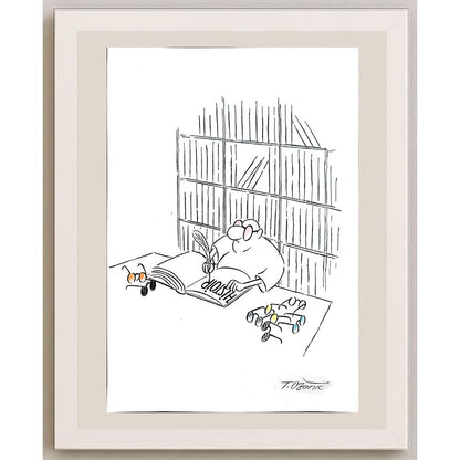 Tomislav Ozanic 29x21cm Orijinal Karikatür BOD04297
