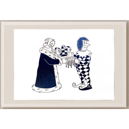 Vansovich Tamara 29x21cm Orijinal Karikatür BOD04305