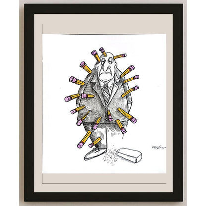 Kathleen Mcsherry 23x20cm Orijinal Karikatür BOD04307
