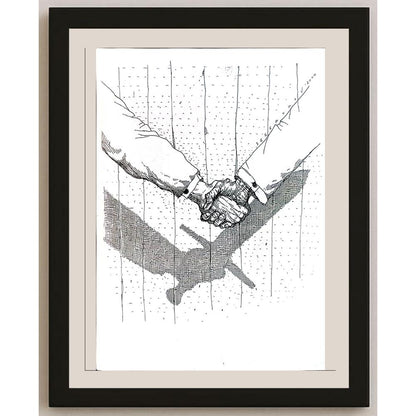 Oleg Dergatchov 29x21cm Orijinal Karikatür BOD04309