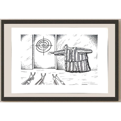 Alexander Avramenko 29x21cm Orijinal Karikatür BOD04311