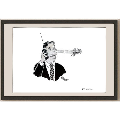 Alex Noel Watson 29x21cm Orijinal Karikatür BOD04318