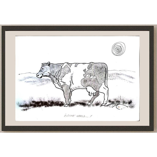 Frantisek Kratochvil 29x21cm Orijinal Karikatür BOD04323