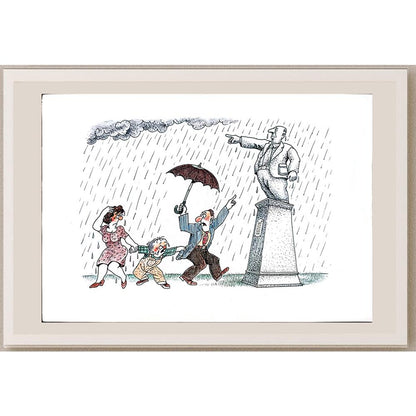 Feng Hui Cang 29x21cm Orijinal Karikatür BOD04327