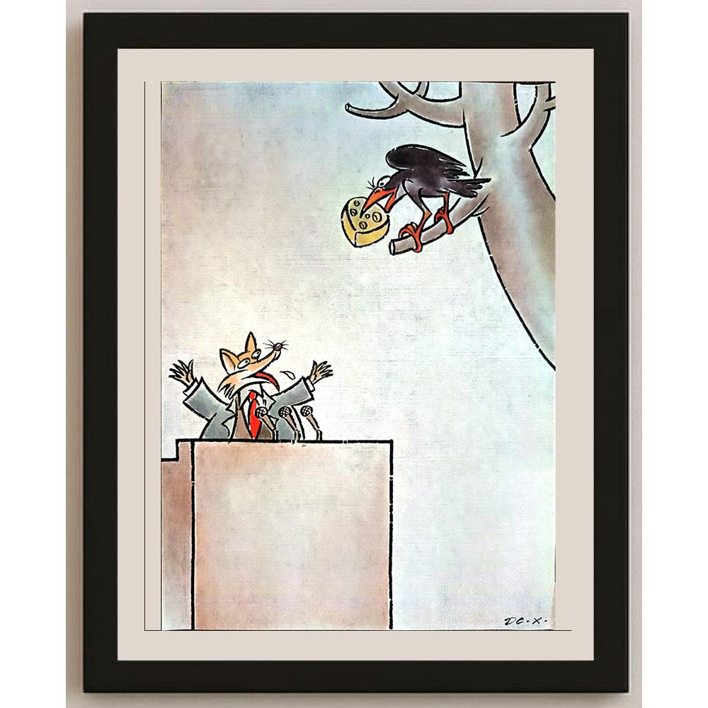 Dachuan Xia 29x21cm Orijinal Karikatür BOD04328