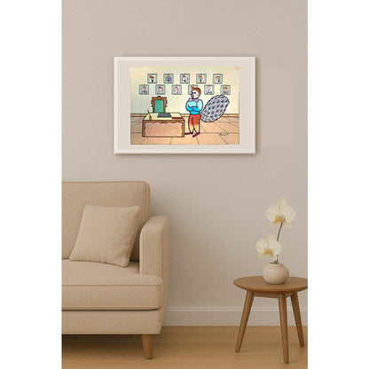 Marino Tarizzo 29x21cm Orijinal Karikatür BOD04348