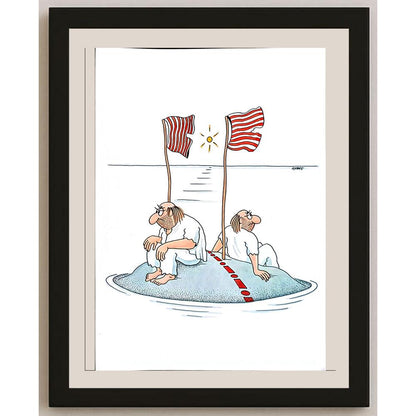 Roman Kubec 29x21cm Orijinal Karikatür BOD04360