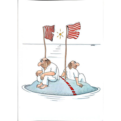 Roman Kubec 29x21cm Orijinal Karikatür BOD04360