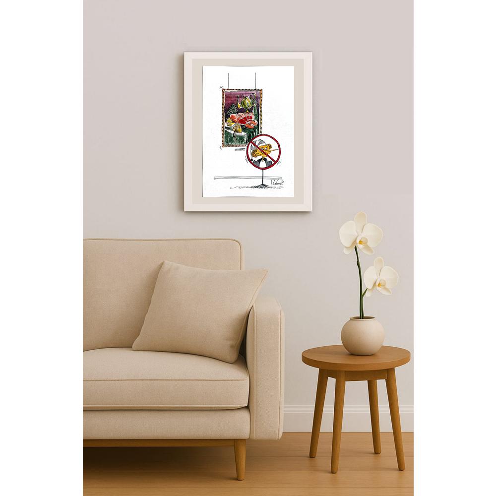 Valery Momot 29x21cm Orijinal Karikatür BOD04362