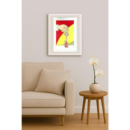 Bozidar Vucelic 29x21cm Orijinal Karikatür BOD04364