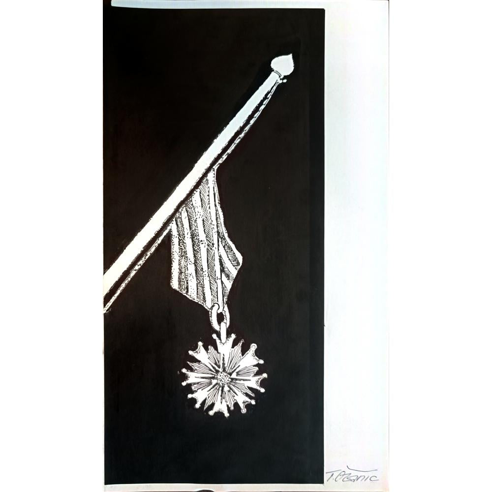 Tomislav Ozanic 29x17cm Orijinal Karikatür BOD04371