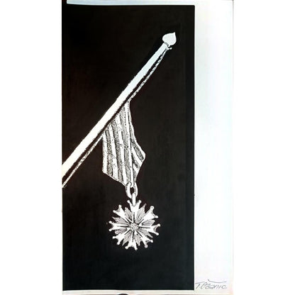 Tomislav Ozanic 29x17cm Orijinal Karikatür BOD04371