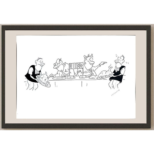 Radek Machata 29x21cm Orijinal Karikatür BOD04373