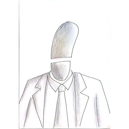 Lubica Konkova 29x21cm Orijinal Karikatür BOD04376