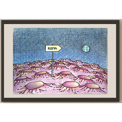 Simon Mr 29x21cm Orijinal Karikatür BOD04379