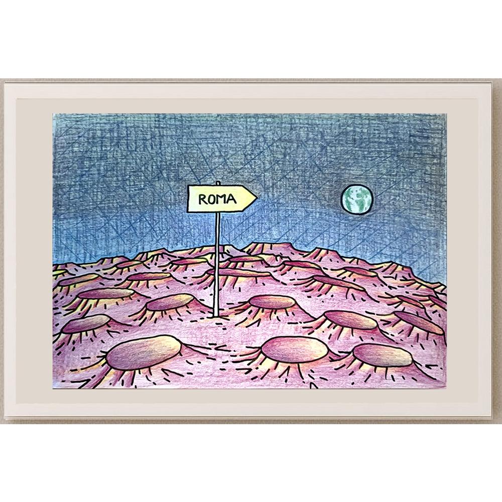 Simon Mr 29x21cm Orijinal Karikatür BOD04379