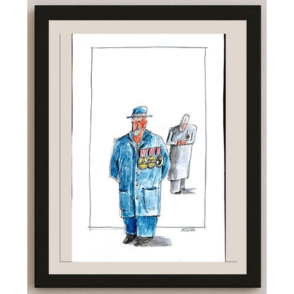 Milos Panig Pango 43x26cm Orijinal Karikatür BOD04382