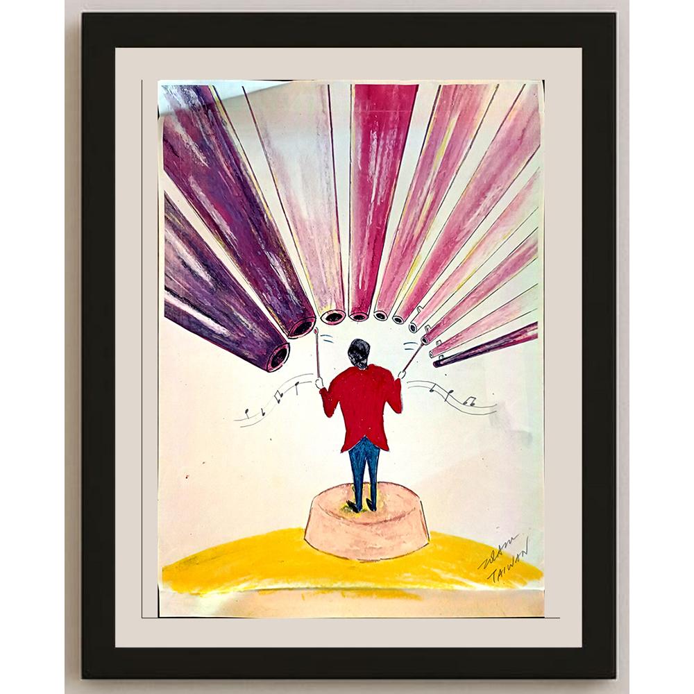 Zu Zula 35x25cm Orijinal Karikatür BOD04395
