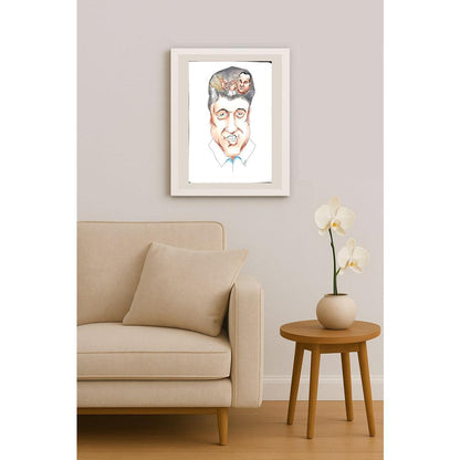 Romanov Vladimir 43x30cm Orijinal Karikatür BOD04403