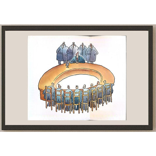 Xu Xiao 35x25cm Orijinal Karikatür BOD04408