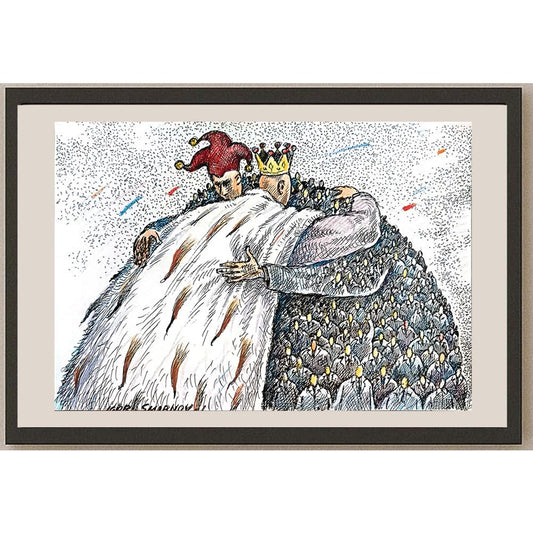 Igor Smirnov 25x18cm Orijinal Karikatür BOD04429