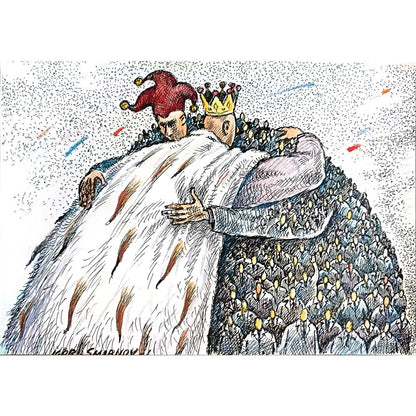 Igor Smirnov 25x18cm Orijinal Karikatür BOD04429