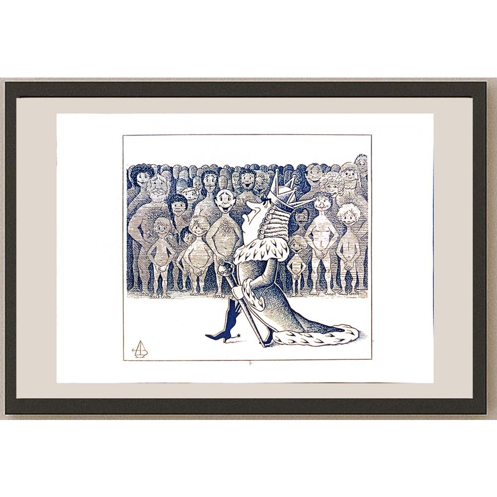 Vansovich Andrey 29x21cm Orijinal Karikatür BOD04430