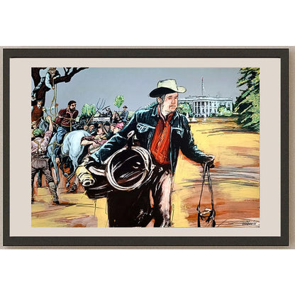 Willem Rasing 43x30cm Orijinal Karikatür BOD04436