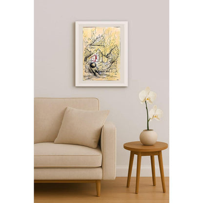 Oğuz Gürel 43x30cm Orijinal Karikatür BOD04437
