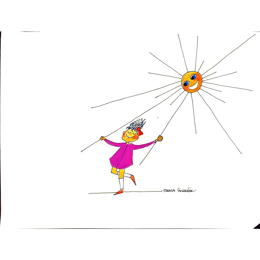 SemaÜndeğer 33x25cm Orijinal Karikatür BOD04438