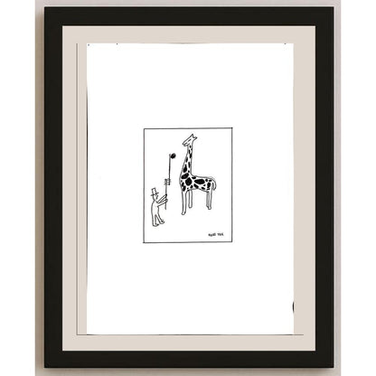 Ruhi Tek 29x21cm Orijinal Karikatür BOD04440