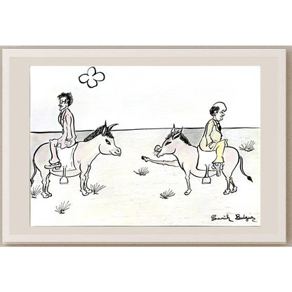 Semih Bulgur 29x21cm Orijinal Karikatür BOD04445