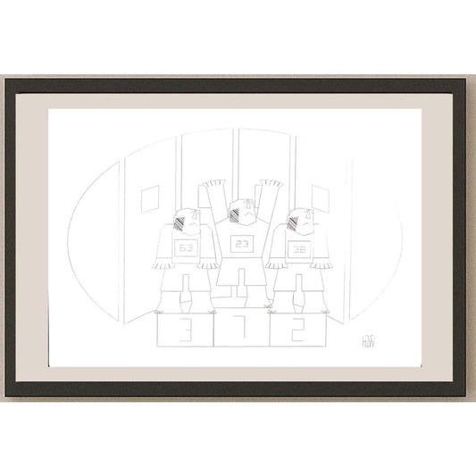 Mehmet Hakan Helvacı 43x30cm Orijinal Karikatür BOD04448