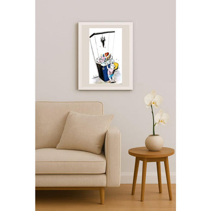 Akın Candemir 38x23cm Orijinal Karikatür BOD04450