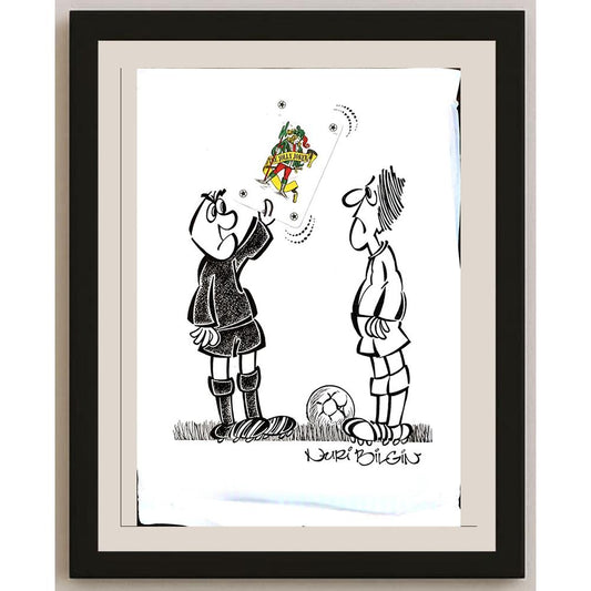 Nuri Bilgin 35x25cm Orijinal Karikatür BOD04455