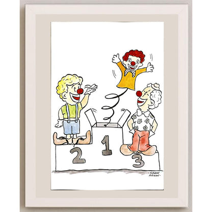 Emrah Arıkan 29x21cm Orijinal Karikatür BOD04457