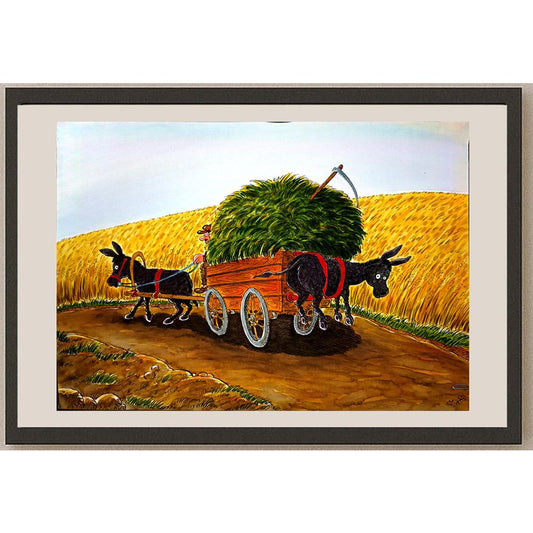 Mehmet Kahraman 33x23cm Orijinal Karikatür BOD04462