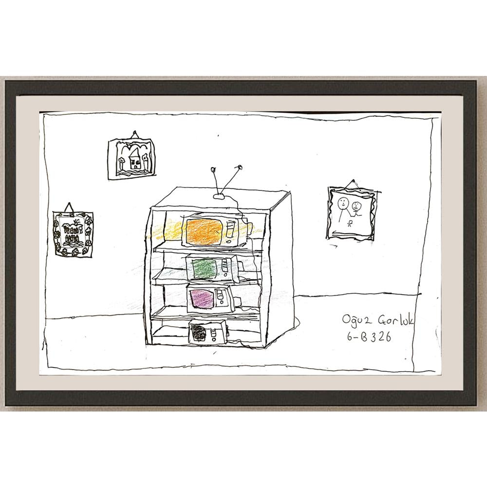 Oğuz Çorluk 33x23cm Orijinal Karikatür BOD04467