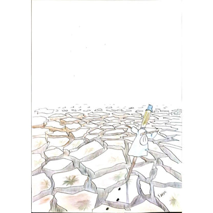 Faruk Belevi 29x21cm Orijinal Karikatür BOD04469