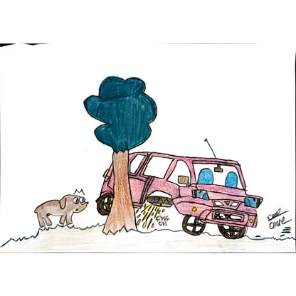 Emre Özdemir 29x21cm Orijinal Karikatür BOD04477