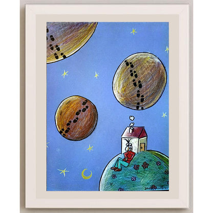 İlayda Aycibin 35x25cm Orijinal Karikatür BOD04480