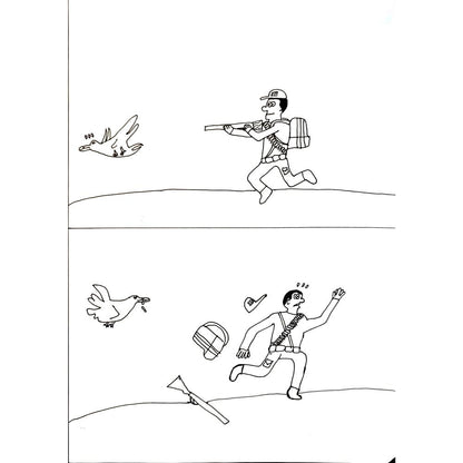 Eray Turan 29x21cm Orijinal Karikatür BOD04484