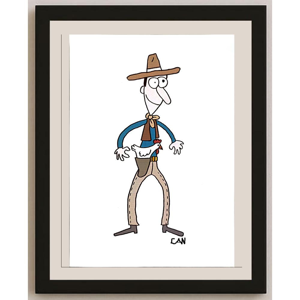 Can Gümüş 29x21cm Orijinal Karikatür BOD04485