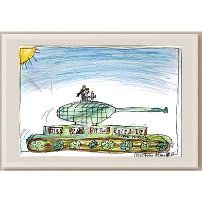 Mertcan Altun 24x17cm Orijinal Karikatür BOD04488