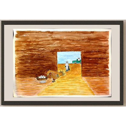 Halil Akyol 43x30cm Orijinal Karikatür BOD04499