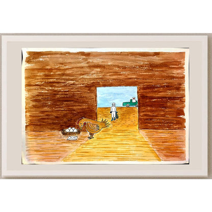 Halil Akyol 43x30cm Orijinal Karikatür BOD04499