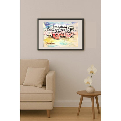 Chernyshev Nickolay 43x30cm Orijinal Karikatür BOD04507