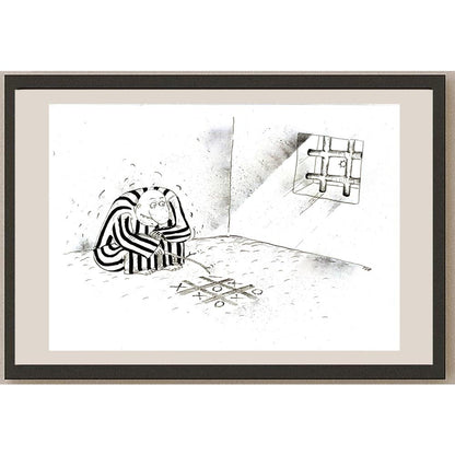 Sokolov Sergey 43x30cm Orijinal Karikatür BOD04509