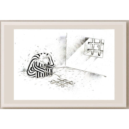 Sokolov Sergey 43x30cm Orijinal Karikatür BOD04509